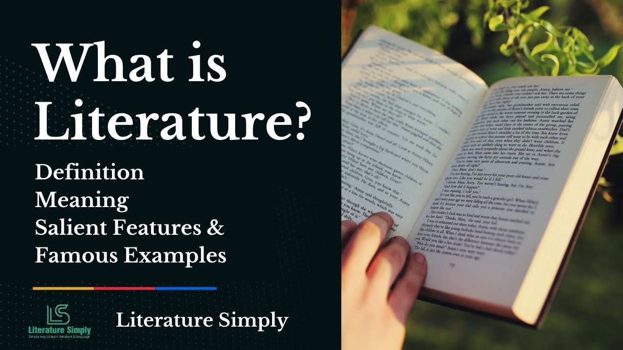 What is literature in simple words?