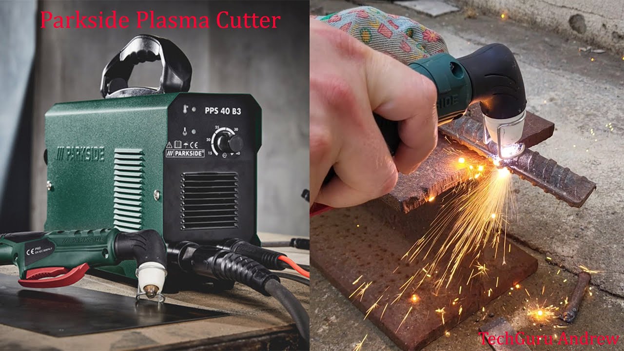 Parkside Plasma YouTube PPS 40 B3 TESTING - Cutter