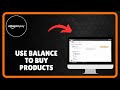 How to use amazon pay balance to buy products