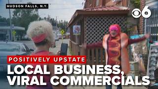 Hudson Falls business owner goes viral with wild commercials
