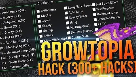 Growtopia Mod Trainer [300+HACKS] V4.09 NEW! -Dosya.co