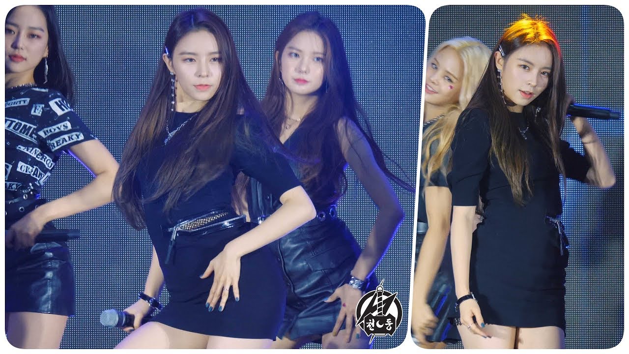 191020 씨엘씨 엘키 직캠[세로] '블랙드레스' BLACK DRESS CLC ELKIE @K-POP 굿즈 플리마켓 @코엑스 Fancam By 천둥