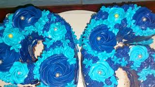 96 number cake design
