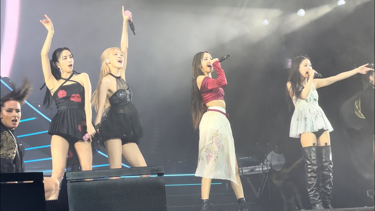 4K HDR Shut down Blackpink Fancam VIP Pit 1st Row Born Pink Encore Concert MetLife Day 2 #blackpink