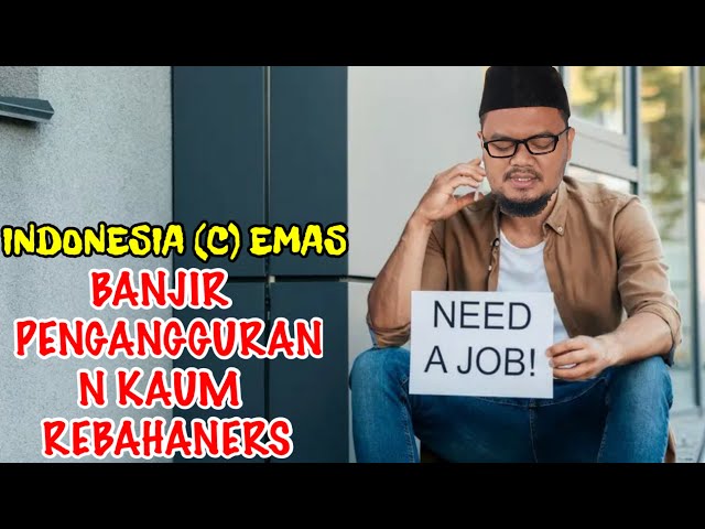 Eps 741 |  PENGANGGUR MAKIN BANYAK, MAKIN SULIT CARI KERJA DI INDONESIA. BAGAIMANA SOLUSINYA? class=