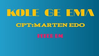 Download Lagu LAGU TERBARU #CPT:VCL:MARTEN EDO