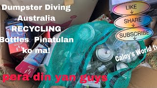 **Dumpster Diving Australia // Recycle bottles