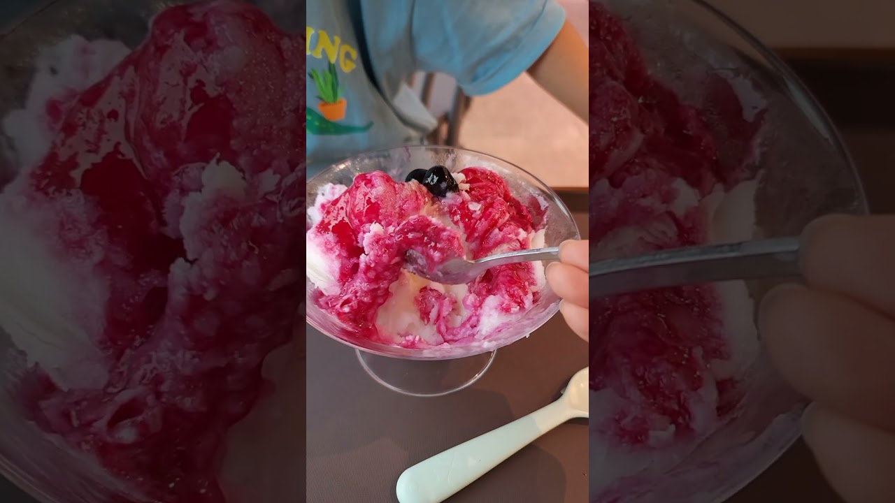 Cherrybingsoo это вишневая стружка со льдом 
