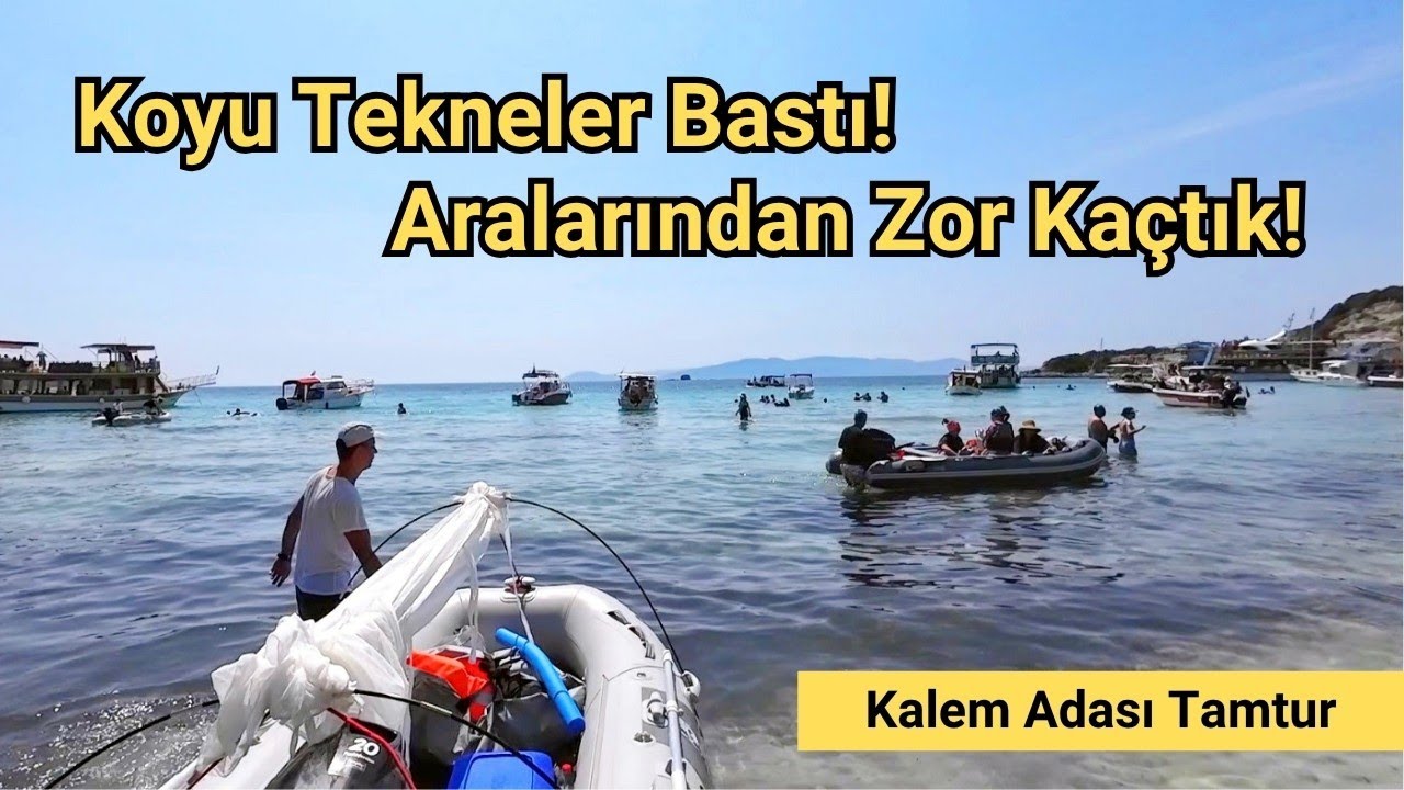 Botla 3 Gün Deniz Kampı | Kalem adası Tamtur | Bölüm 4