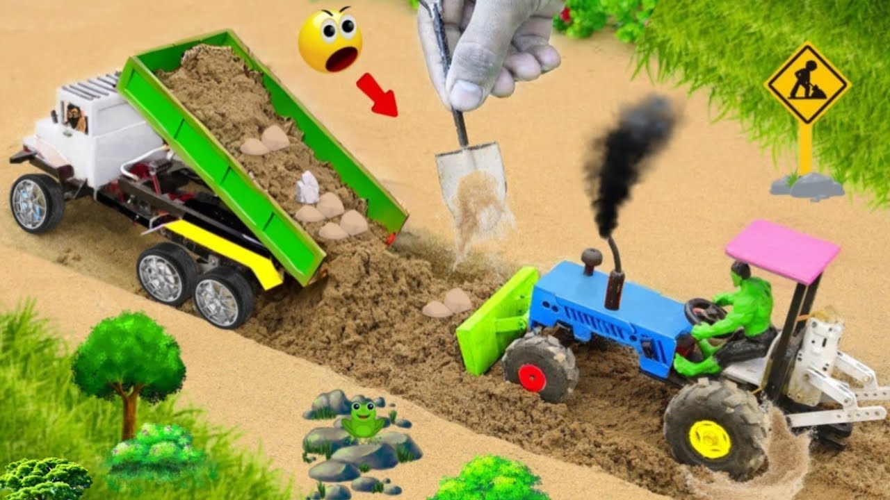 Diy diorama making mini motor water pump science project  @SanCreator1