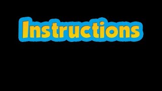 Task instructions for Week 5