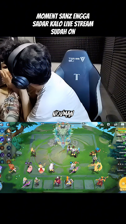 Sanz Awwah terciduk #mobilelegends #mlbb #fypyoutube