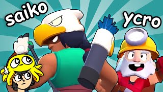 dois abestado jogando brawl stars sem entender nada