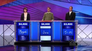 Community Clue on Jeopardy 6/26/2012