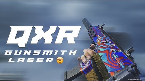This QXR Gunsmith can beat any META | BEST QXR Attachments | COD Mobile