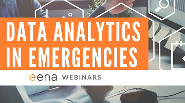 EENA Webinar 2020 - Data Analytics in Emergencies