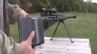 Barrett Model 82A1M107 Semi Automatic 50 Caliber Sniper Rifle