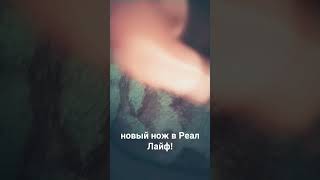 новый нож в Реал лайф