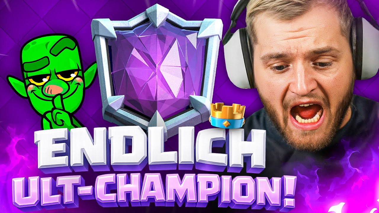 👑🏆Es war so HART! - MEIN BESTER PLAY vor ULTIMATIVER Champion! - Clash Royale P2Win Ranked!