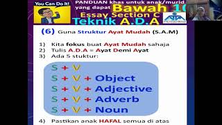 Kertas Penulisan English UPSR