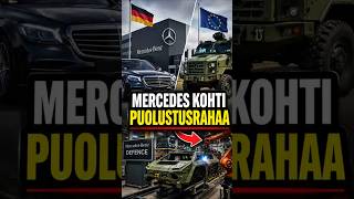 Mercedes katsoo puolustukseen: Saksa vaihtaa suuntaa#Mercedes #Saksa #Puolustus  #Eurooppa  #Talous