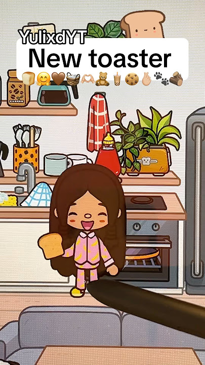 New toaster🍞 credit for idea: toca..lida #tocaboca #aesthetic