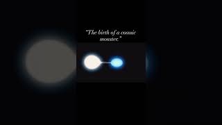 Two stars, one dance, and a collision that reshapes the galaxy. 🌌