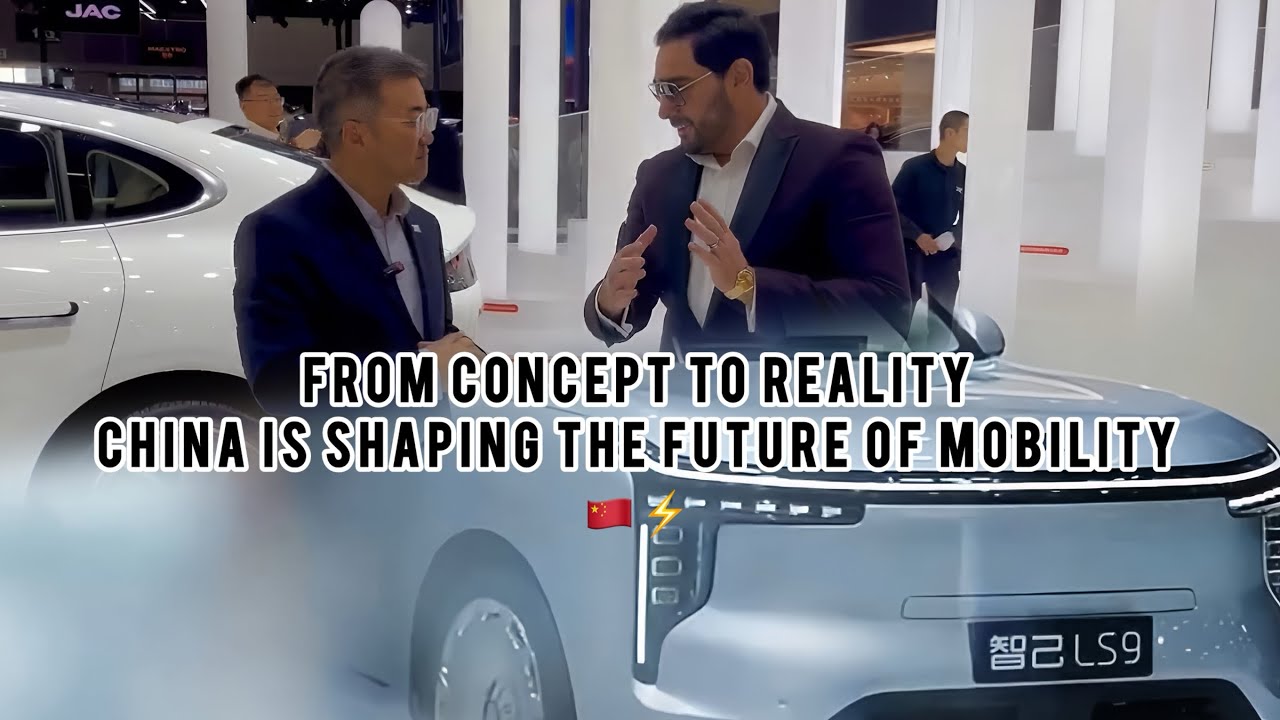 От концепции к реальности — Китай формирует будущее мобильности 🇨🇳✨