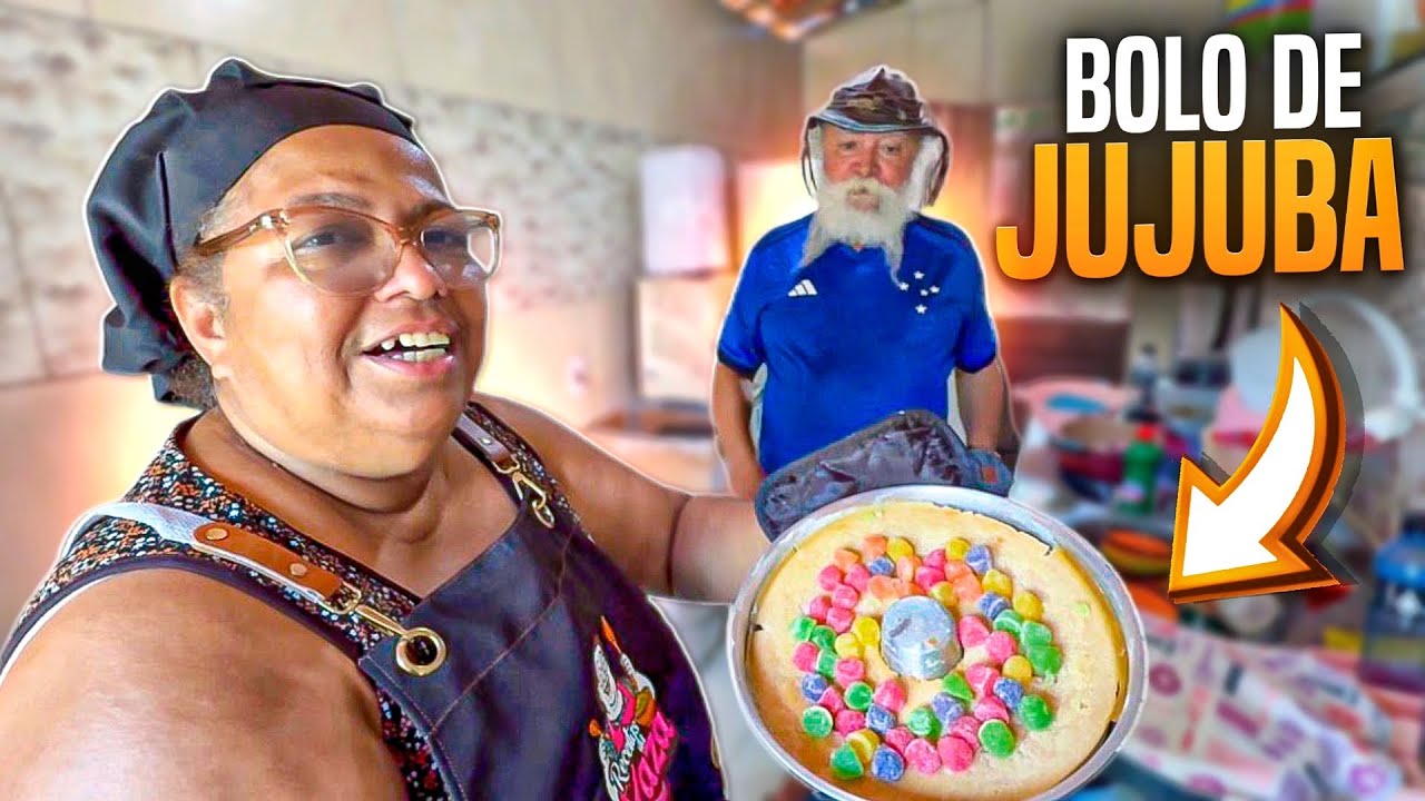 LUIZ DO SOM NÃO GOSTOU DO BOLO DE JUJUBA | RECEITAS DA ZAZA 