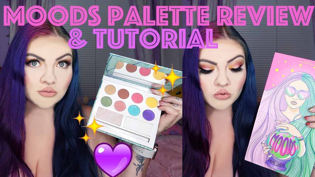 laura sanchez moods palette looks