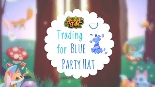 Animal Jam Trading for Blue Party Hat + Donation
