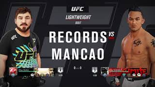 Custom Fighter Throwdown.. EA UFC 4 Online Ranked