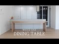 Squarerule furniture  making a whiteoak dining table