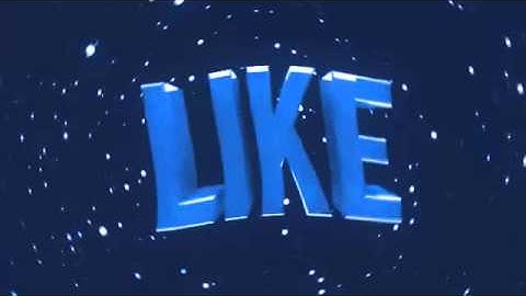 Nova intro para final de vídeo (LIKE)