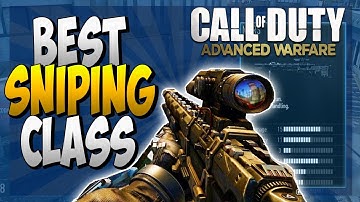 Advanced Warfare: BEST Sniper Class Setup! "Quickscoping & Sniping!"