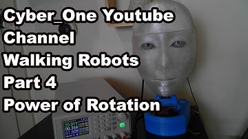 Walking Robots Part 4 Power of rotation