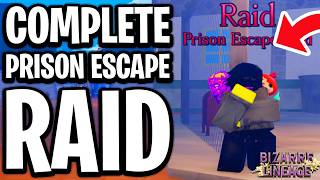 How To Complete Prison Escape Raid In Bizarre Lineage Roblox - Full Guide