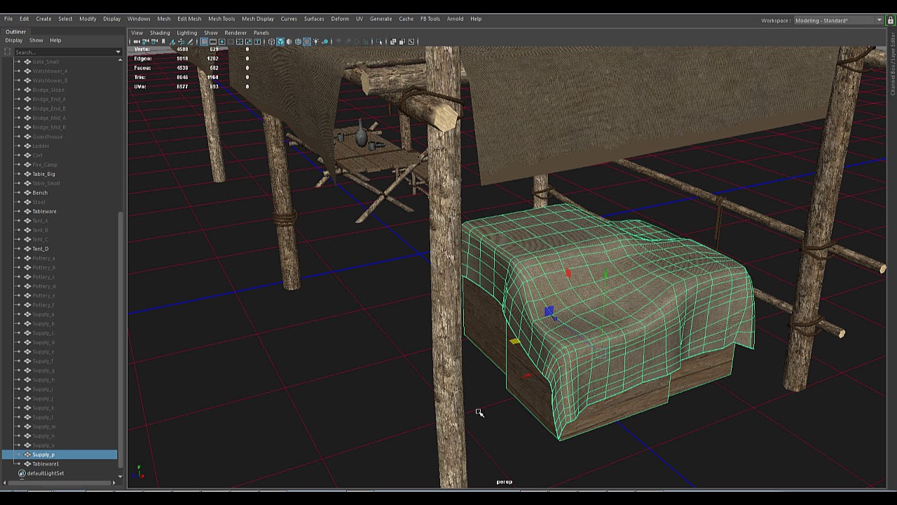 Ancient Camp Construction Kit Preview