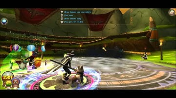 Wizard101 2v2 battle #2 with Brian