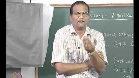 Mod-01 Lec-38 Genetic Algorithms