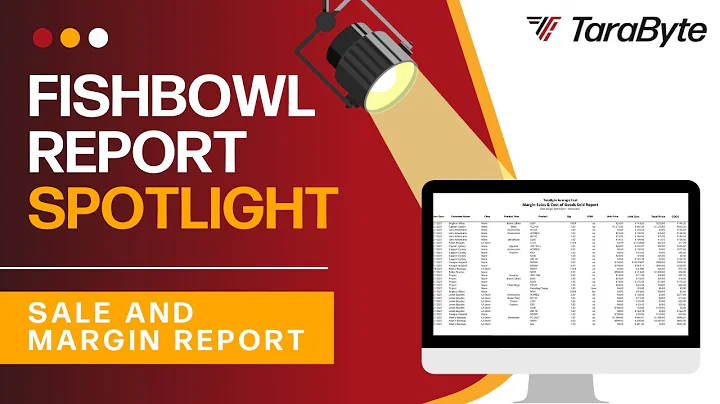 Fishbowl Report Spotlight - Sales and Margin Report