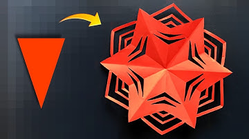 How to Make 6-Pointed Snowflakes with Paper and Scissors, Christmas Decorations 2023,paper snowflake