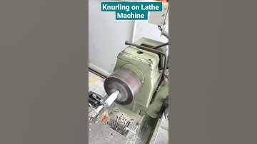 Knurling operation on   lathe machine what is Knurling|| Types of knurling || knurling tool #short