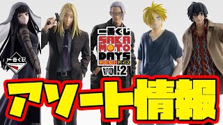 一番くじアソート情報】一番くじ SAKAMOTO DAYS vol.2 一番賞