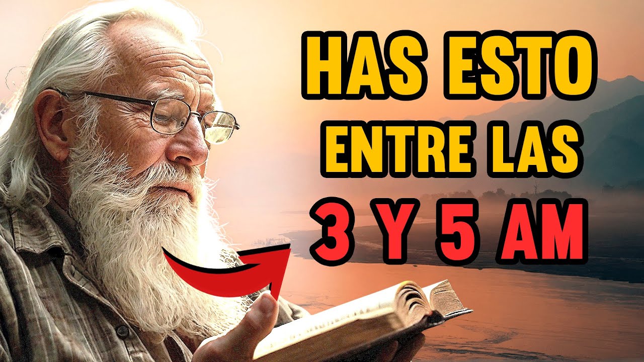 Por esto DIOS te DESPIERTA entre las 3 y 5 AM - TE CUENTO EL SECRETO ...
