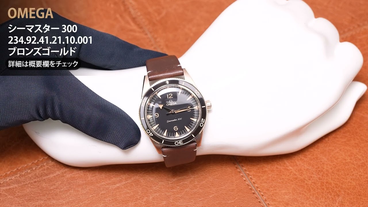 新品)OMEGA オメガ シーマスター 300 マスターコーアクシャル 234.92