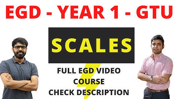 EGD GTU 1st YEAR DEMO CLASS For ALL BRANCH | SCALES | Kushagrasir
