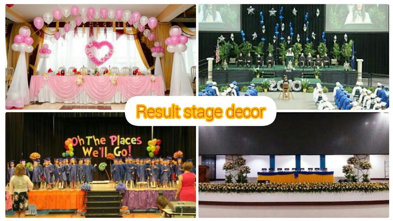 Graduation Stage Decoration