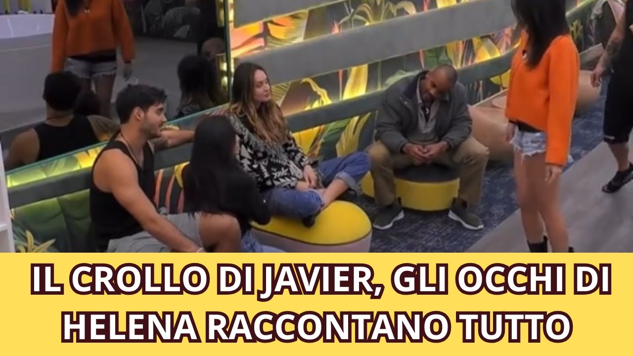 IL CROLLO DI JAVIER, GLI OCCHI DI HELENA RACCONTANO TUTTO