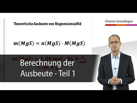 Video: Wie finden Sie die theoretische Ausbeute an Methyl-3-nitrobenzoat?